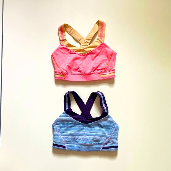 lululemon athletica Other - TWO Lululemon Cross Thick Straps Sport Bras